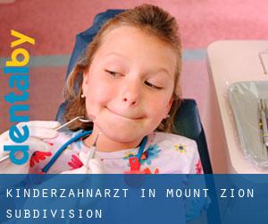 Kinderzahnarzt in Mount Zion Subdivision