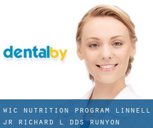 Wic Nutrition Program: Linnell Jr Richard L DDS (Runyon)